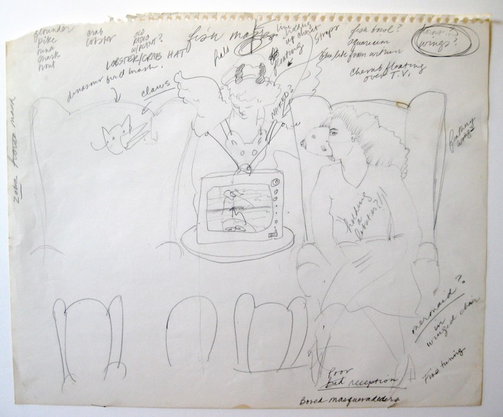 Video Angel Sketch (Horns)1a